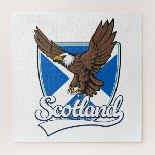 Schotland reislogo legpuzzel