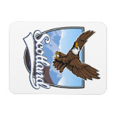Schotland reislogo magneet (Horizontaal)