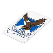 Schotland reislogo magneet (Linkerzijde)