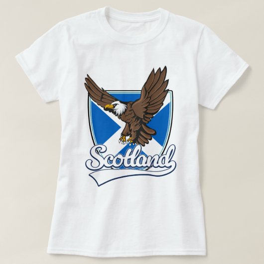 Schotland reislogo t-shirt (Design voorkant)