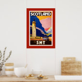  Schotland reisposter Poster (Keuken)