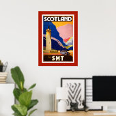  Schotland reisposter Poster (Thuiskantoor)