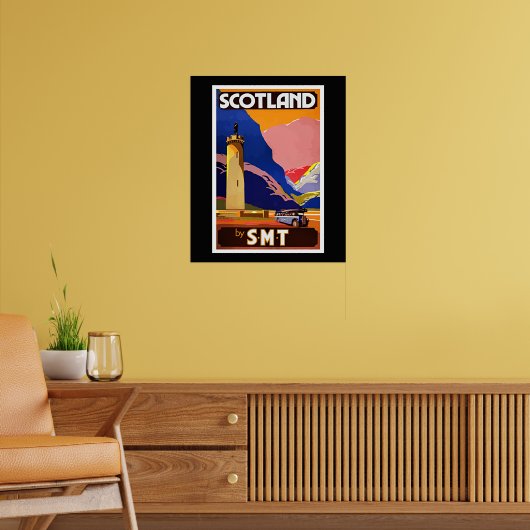 Schotland Reisposter Poster (Woonkamer 2)