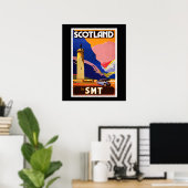Schotland Reisposter Poster (Thuiskantoor)