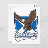 Schotland reizen logo briefkaart (Voorkant / Achterkant)