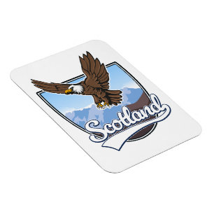 Schotland reizen logo magneet