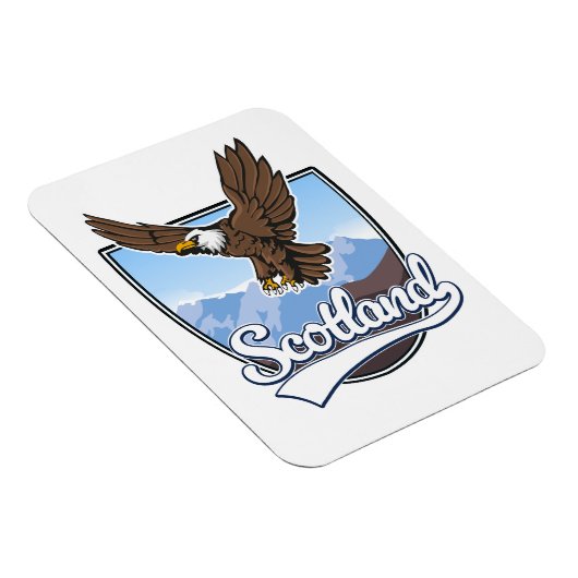 Schotland reizen logo magneet (Rechterzijde)