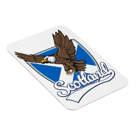 Schotland reizen logo magneet (Rechterzijde)