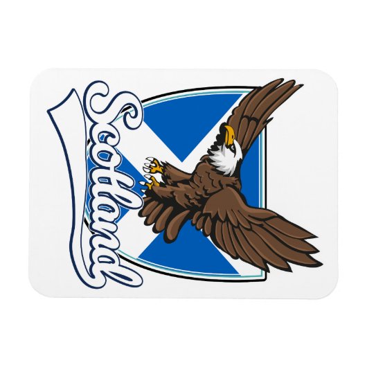 Schotland reizen logo magneet (Horizontaal)