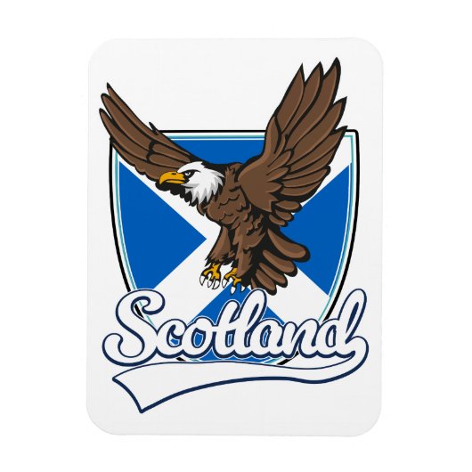 Schotland reizen logo magneet (Verticaal)