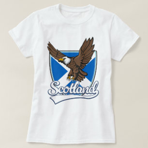 Schotland reizen logo t-shirt