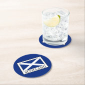 Schotland Ronde Kartonnen Onderzetter (Insitu)