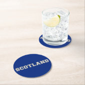 Schotland Ronde Kartonnen Onderzetter (Insitu)
