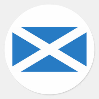 Schotland Ronde Sticker