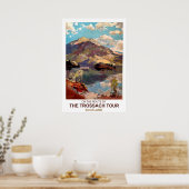 Schotland, rondreis Trossach Poster (Keuken)