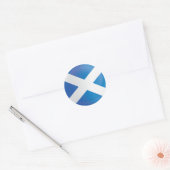 Schotland Round Icon-vlag Ronde Sticker (Envelop)