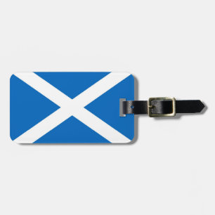 Schotland Saltire Bagagelabel