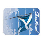 Schotland Saltire Magneet (Horizontaal)