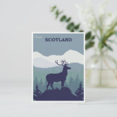 Schotland  Schots Landschapsreizen Briefkaart (Staand voorkant)
