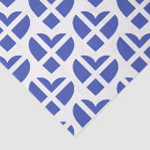 Schotland/Schots op vlag geïnspireerd hart Tissuepapier (Detail)