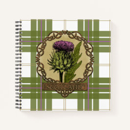 Schotland Schotse Thistle Celtic Knots Notitieboek