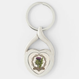 Schotland Schotse Thistle Celtic Knots Sleutelhanger