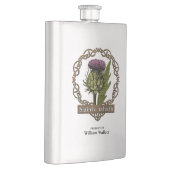 Schotland Schotse Thistle en Schots-Gaelic Toast Flacon (Rechts)