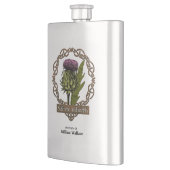 Schotland Schotse Thistle en Schots-Gaelic Toast Flacon (Links)