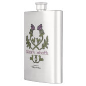 Schotland Schotse Thistle en Schots-Gaelic Toast Flacon (Links)