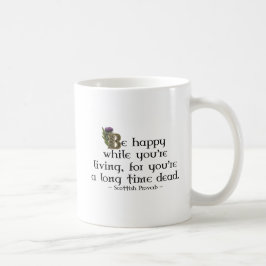 Schotland Schotse Thistle Gold Celtic Knots Koffiemok