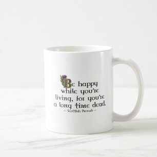 Schotland Schotse Thistle Gold Celtic Knots Koffiemok