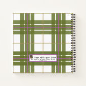 Schotland Schotse Thistle Gold Celtic Knots Notitieboek (Achterkant)