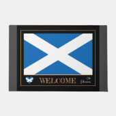 Schotland & Schotse vlag huis mat / sport Welkom (Voorkant)