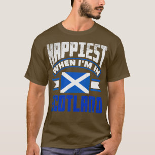 Schotland Schotse vlag Quote4 T-shirt