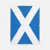 Schotland Schotse vlag St Andrews Cross Fleece Deken (Voorkant)