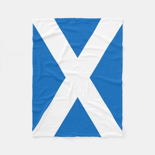 Schotland Schotse vlag St Andrews Cross Fleece Deken (Voorkant)