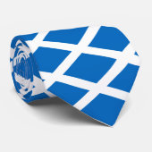 Schotland Schotse vlag St Andrews Cross Stropdas (Opgerold)