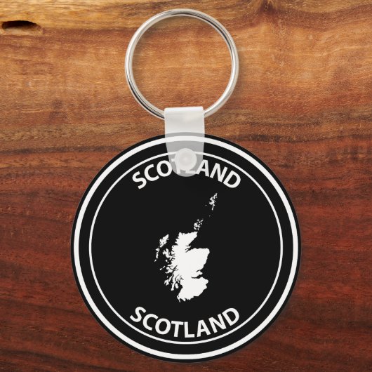 Schotland Sleutelhanger (Achterkant)
