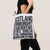 Schotland Steden Word Art - Edinburgh Travel Tote Bag (Dichtbij)