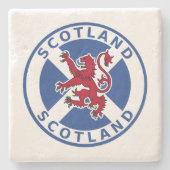 Schotland Stenen Onderzetter (Voorkant)