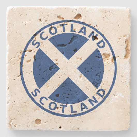 Schotland Stenen Onderzetter (Voorkant)