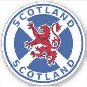 Schotland Sticker (Voorkant)