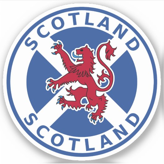 Schotland Sticker (Voorkant)