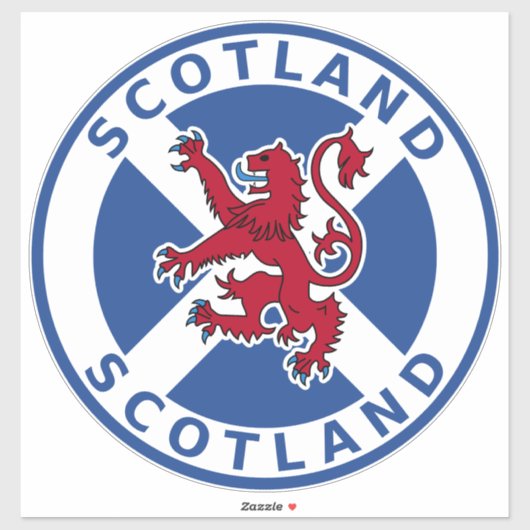 Schotland Sticker (Vel)