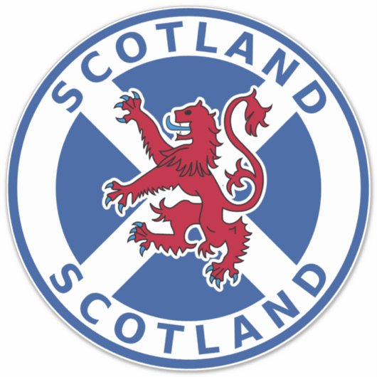 Schotland Sticker (Voorkant)