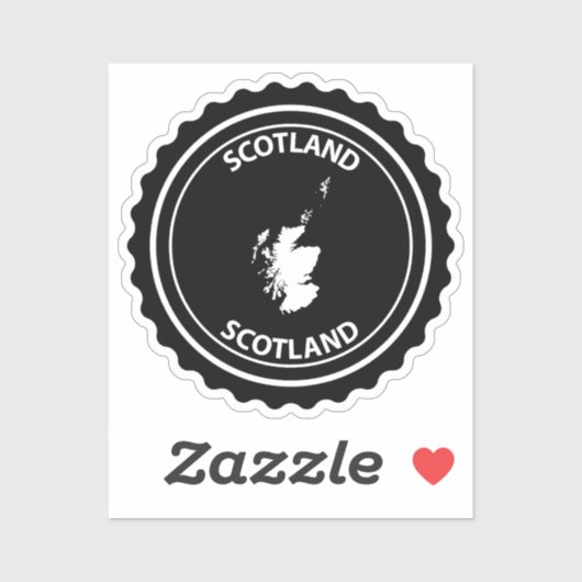 Schotland Sticker (Vel)