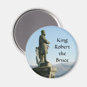 Schotland Stirling King Robert the Bruce Magneet (Voorkant / Achterkant)