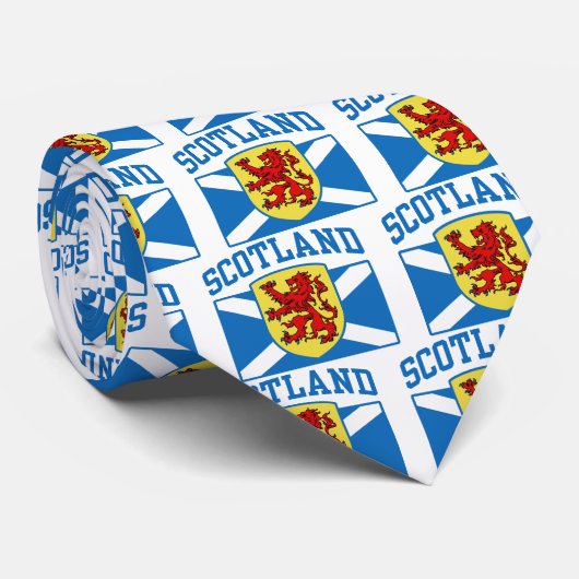 Schotland Stropdas (Opgerold)