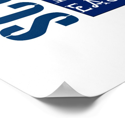 Schotland Subway Word Art Poster (Hoek)