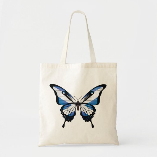 Schotland Swallowtail Vlinder Vlag Tote Bag (Voorkant)